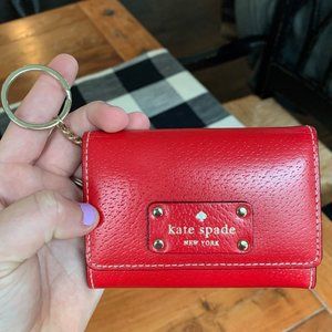 Red Kate Spade Wallet